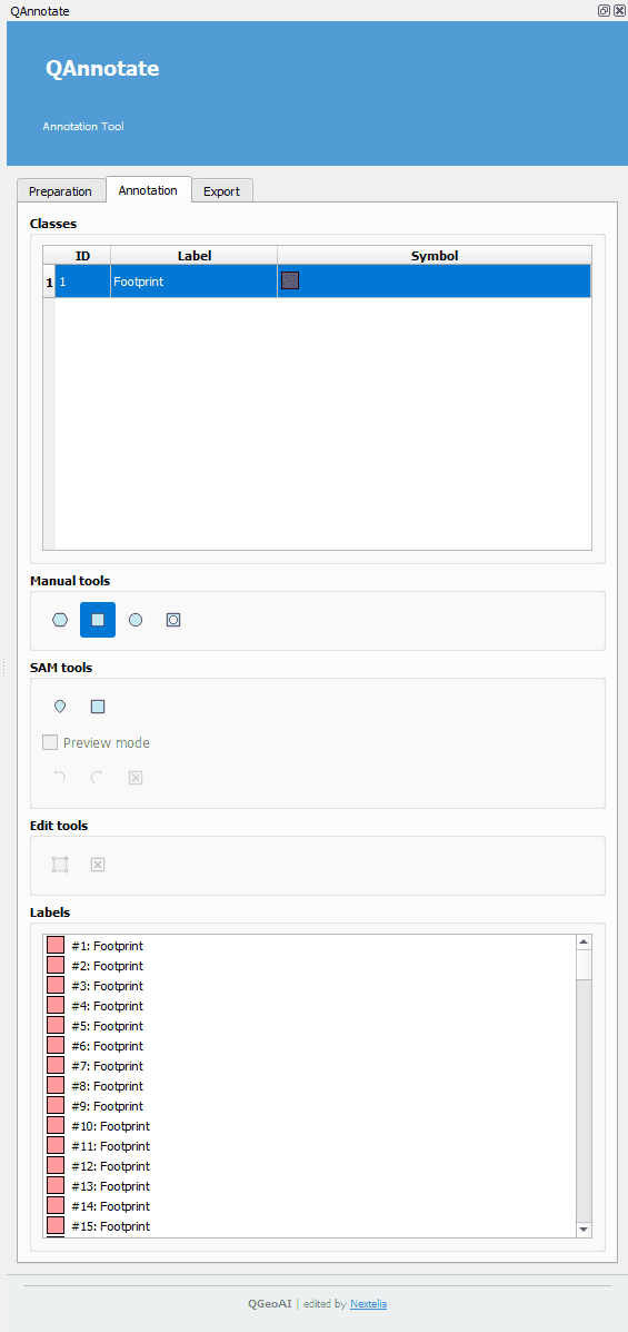 QGeoAI QAnnotate Annotation